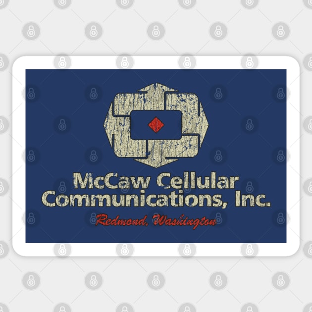 McCaw Cellular Communications 1986 Sticker by JCD666